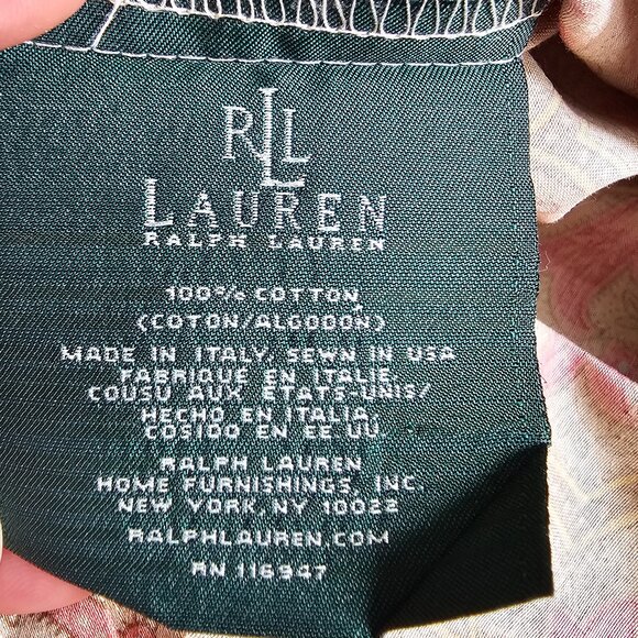 Ralph Lauren Langham Briarleigh Doncaster 100% Cotton Duvet Cover, Full/Queen - Picture 4 of 7